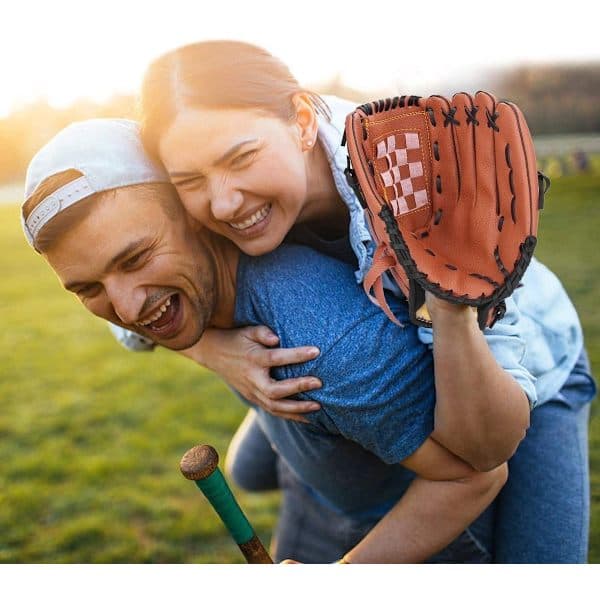 Baseballhandske - Softballhandske - 12,5 tommer - Venstre hånd - Brun