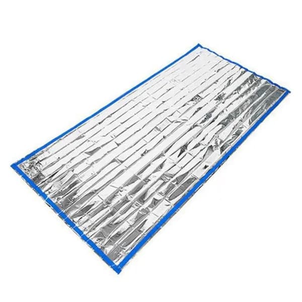 Bærbar sovepose, fortykket multifunksjonell sovepose, kuldebeskyttende varm nødteppe, egnet for utendørs camping 2-Pack-tfrf 2-Pack 2-Pack