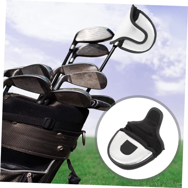 Putterovertræk Sølv Golf Stuff Dropshipping PU-læder