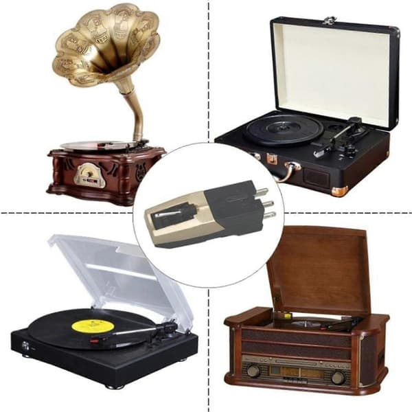 7-piece Replacement Stylus Turntable Needle Phonograph Gramophone For LP Turntable