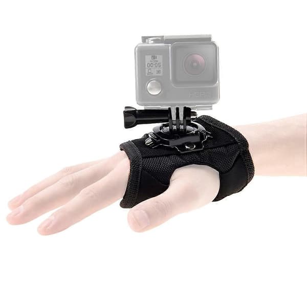 360 graders roterande handskremfäste för GoPro
