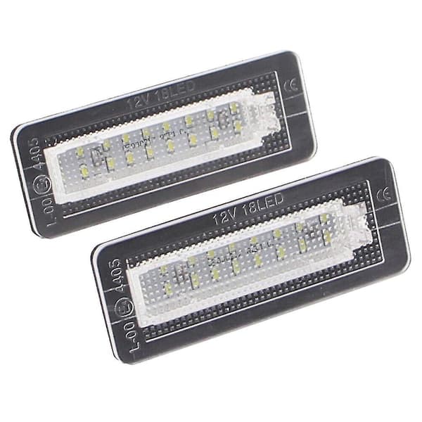 LED-nummerpladelys til Smart for Two Coupé Cabriolet 450 451 [DB]