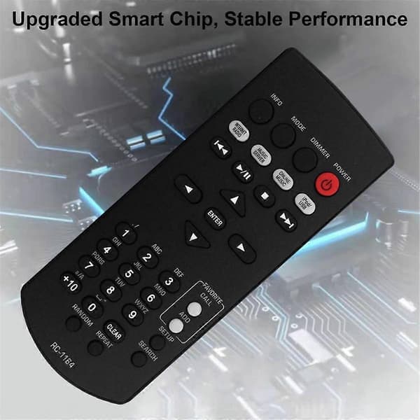 Erstatningsfjernkontroll RC-1164 for RC-1164 AV-receiver AV Surround Receiver Fjernkontroll