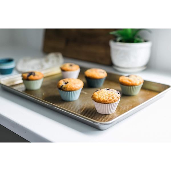 Reusable Silicone Baking Cups - 24 Pack | Non-Toxic | BPA Free