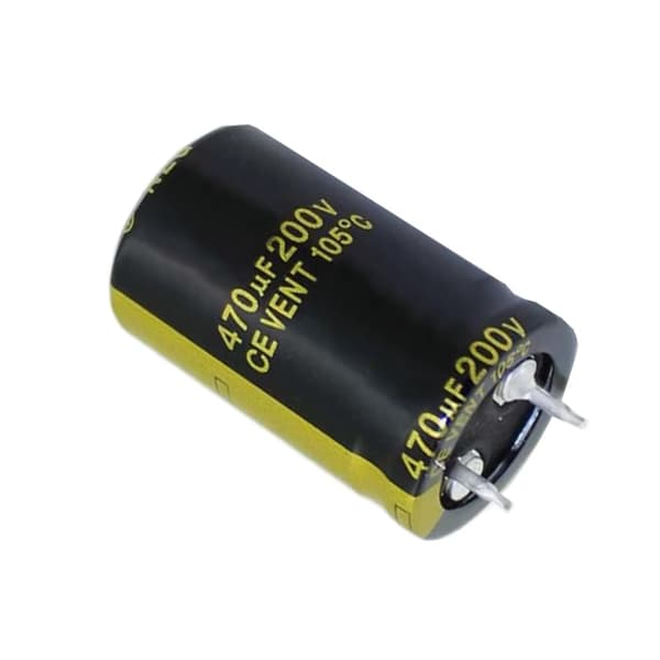 10 stk. 220V 470uF 22x35mm 2-benet lodde-snap-in terminal elektrolytkondensator