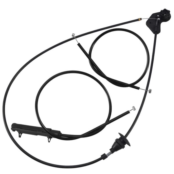 3 stk. Bowden motorhjelmslåskabler til E39 525I 530I 51238176595 51238190754 51238176596