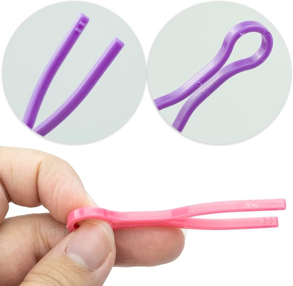 Bobbin Thread Holder, Bobbin Holder Clips, Sewing Thread Spool Accessories Thread Friends Clips for Thread Rolls Organization (40 pcs)
