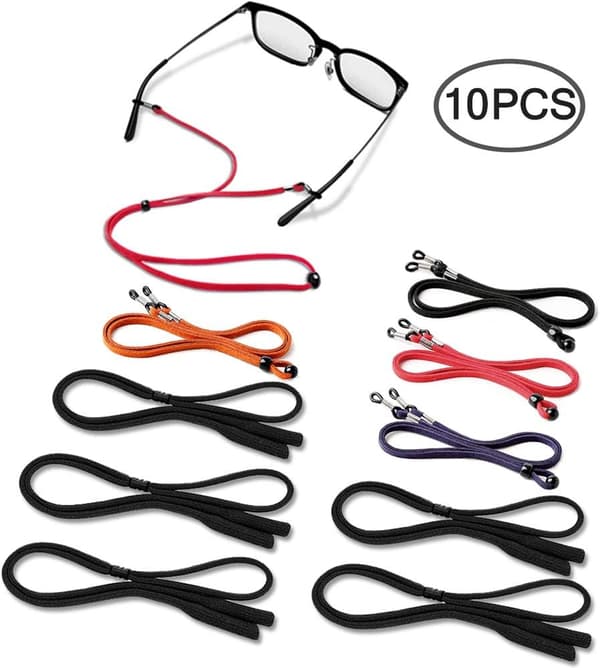 10 stk Unisex Justerbare Brilleholdere, Solbrilleholdere