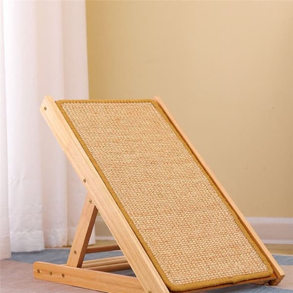 2-delt katteklo-matte Sisal katteklo-matte Katteklo-matte med selvklebende katteklo-matte 50 x 25 cm