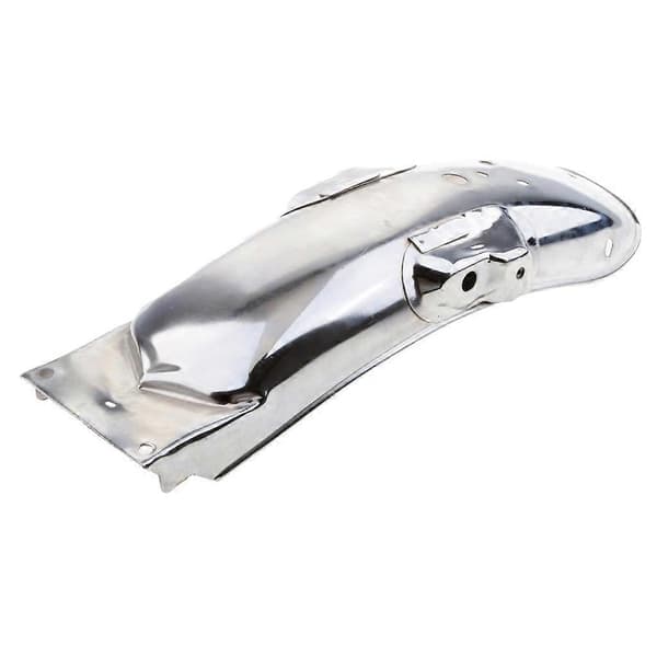 Bagskærm / stænkskærm i rustfrit stål til CG125 (FMY) Krom Chrome