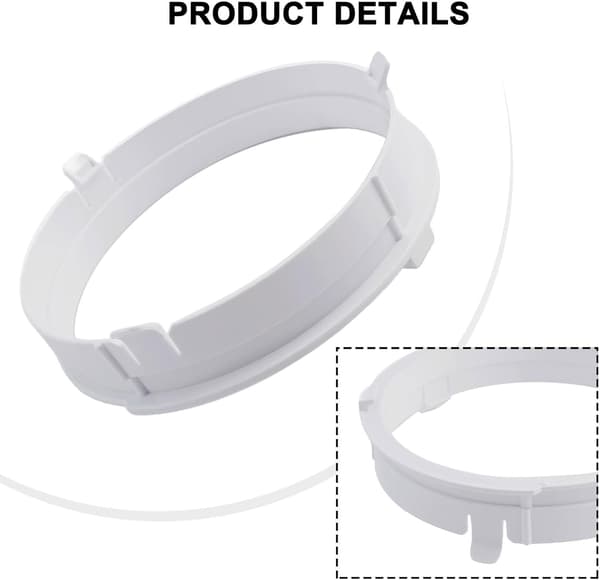 Adapter 5P Luftkonditionering Designad Enkel Kropp och Avgasrör 15cm för Bärbar