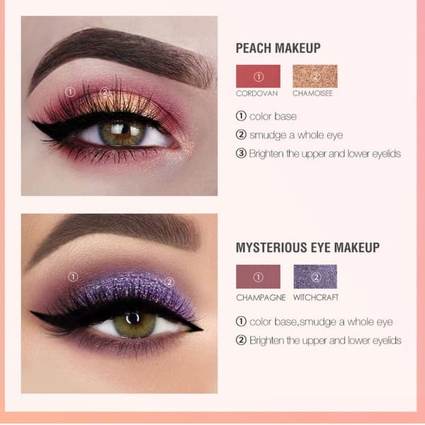 18 Colors Charming Glitter Eyeshadow Powder Cosmetic Eye Makeup