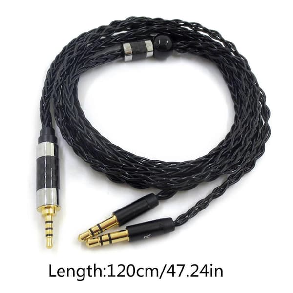 2,5 mm/3,5 mm/4,4 mm stikgrænseflade hovedtelefonkabel til Hifiman Sundara/Ananda
