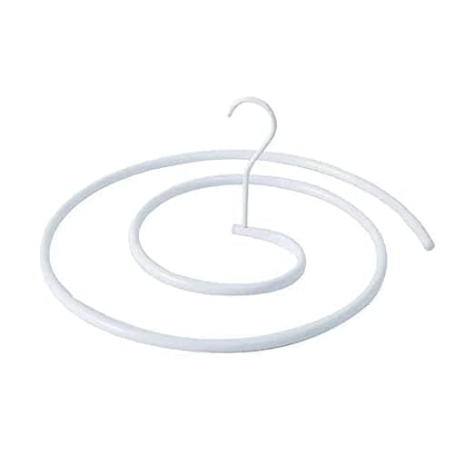 Round Drying Rack for Clothes | Spiral Laundry Hanger for Sheets, Blankets, Mattresses and Towels | Space-Saving Iron Drying Rack