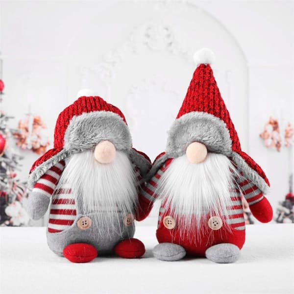Santa Claus Plush Doll, Swedish Christmas Made KLB