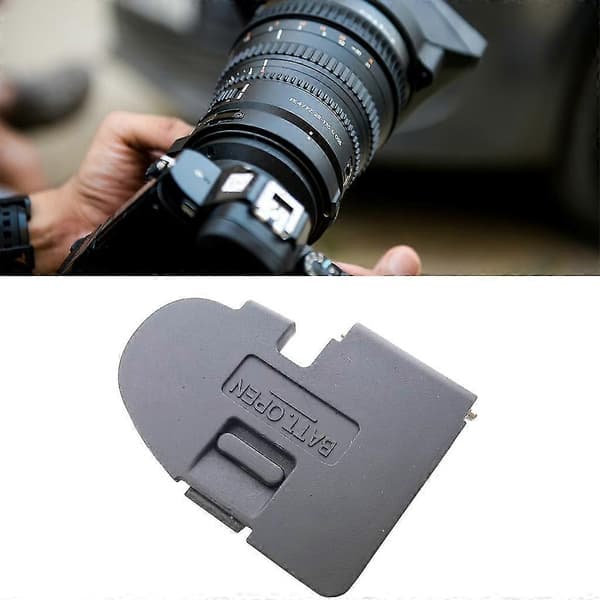 Batteridæksel i metal og ABS, reservedel til Canon Eos 300d-kamera