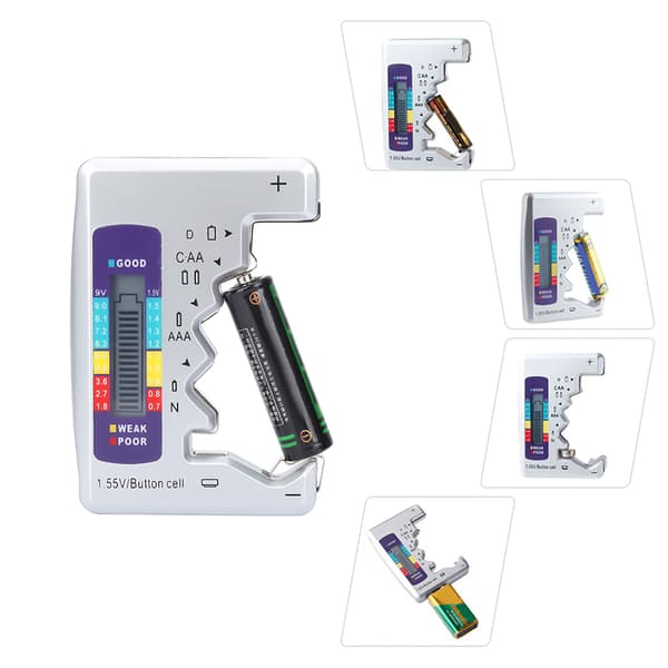 Digital Battery Tester Battery Capacity Detector Checking Tool 90 x 60mm