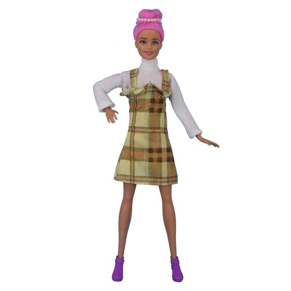 12 dele vintertøj 29 cm Barbie dukke 6 punkter