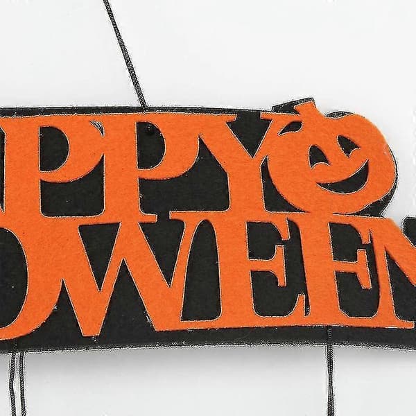 Glædelig Halloween, Dekoration - Halloween (2 stk) Uu