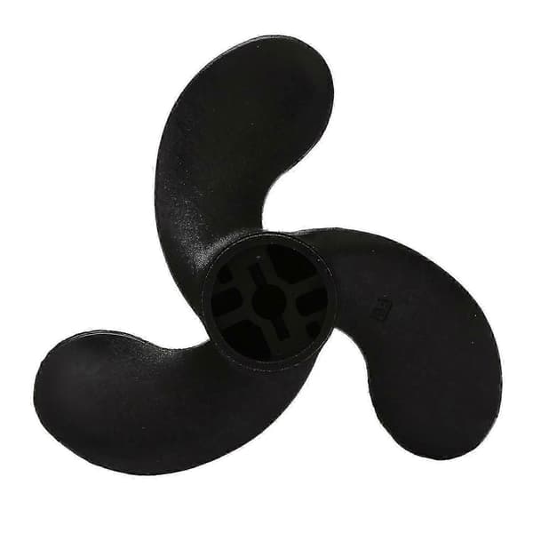 3 Sorte Blade Marine Påhængsmotor Propel til Mercury// 3.5/2.5HK 47.05mm(Diameter) x 78.05mm(Stigning)