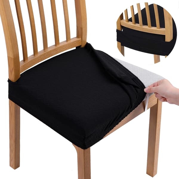 Vanntette stoltrekk for spisestoler, sett med 4, stretch