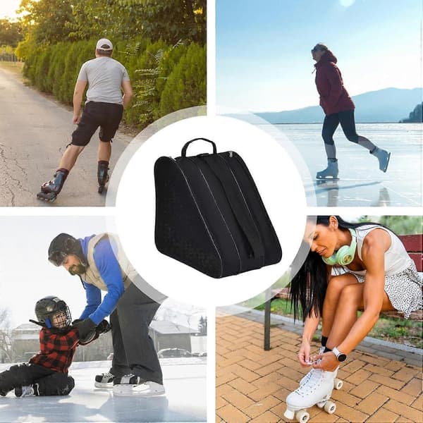 Skate Bag Roller Skate Bag Padded Storage Bag with Strap and Handle (FMY)