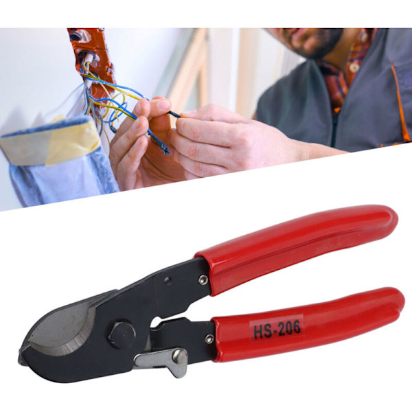 High Leverage Cable Cutter, Scissors, Communication Tool, HS-206 35mm²
