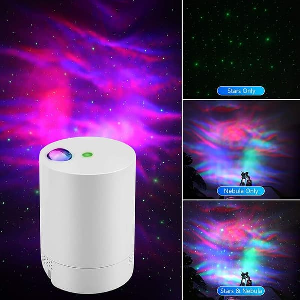 Stjärnhimmelprojektor, Ocean Wave Galaxy-lampa med fjärrkontroll