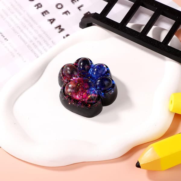 Kawaii Blød Sensorisk Squishy Kattefod Legetøj Nyhed Sjov Sød Dyrefodsform Stressaflastende Legetøj