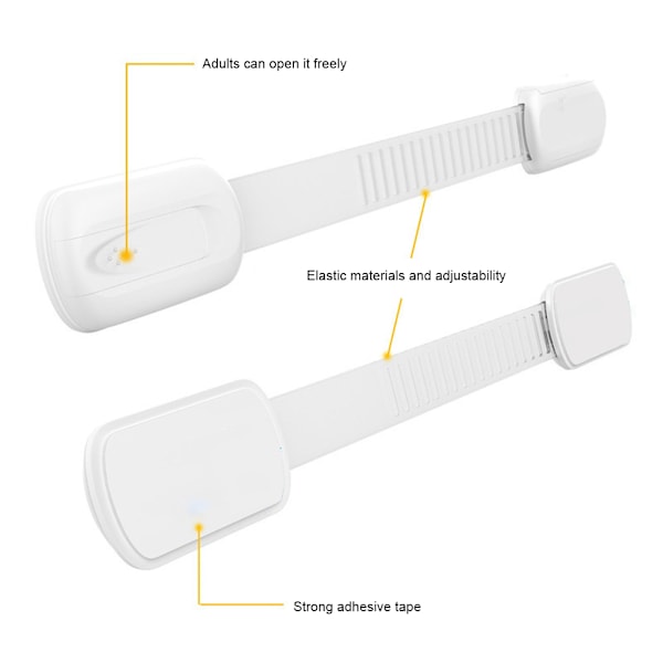 Jääkaapin Laatikot Lapsilukot Tukevat vauvalukot olohuoneen laatikostoihin Valkoinen White 10pcs