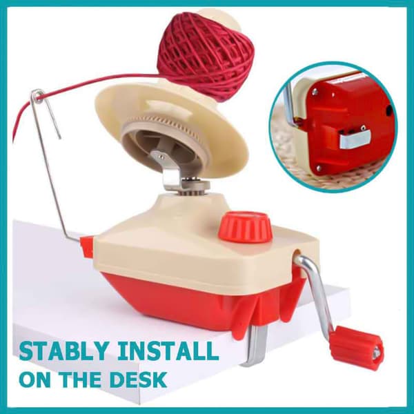 Portable Thread Ball Winder Manual Knitting Reel String Household Sewing Accessories 3 3