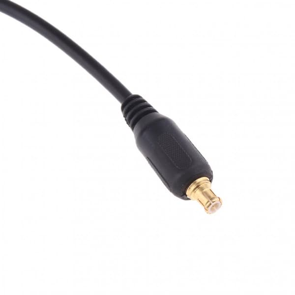 IEC han/hun RF koaksialstikadapter strømkabel til Mcx-kabel RF koaksialadapterkabler