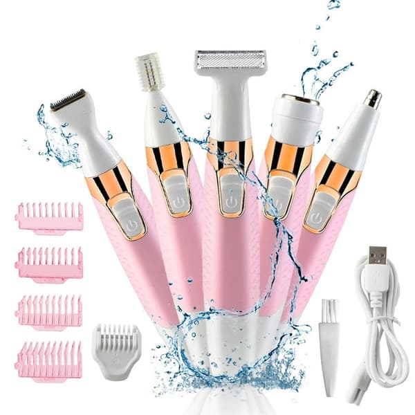 Elektrisk barbermaskin for kvinner, epilator for kvinners ansikt