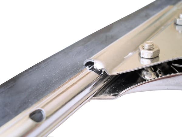Professional Stainless Steel Window Squeegee with Rubber Blade - 15cm/25cm/35cm/45cm - Window (FMY)