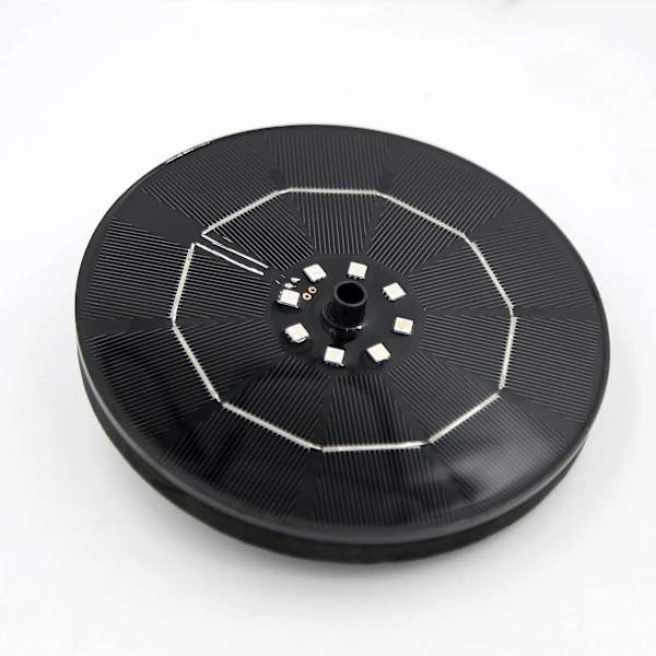 Solcellefontene Vannfontene med batteri 16 cm