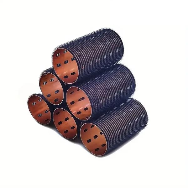 6-pakning aluminium krølltang – for langt/mellomlangt hår, unisex