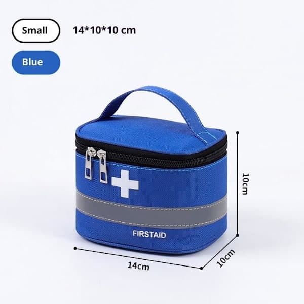 Portable First Aid Bag Home Storage Emergency Kit EVA Bag Blue S Blue S Blue S