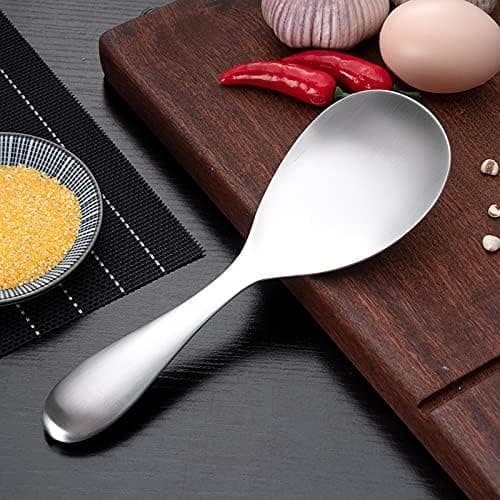 1 pc Tangyuan Serving Spoon, 304 Stainless Steel Spoon, Risotto