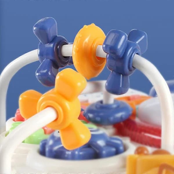 12.99x12.99x12.59' Musical Activity Table for Early Education Infants Blue