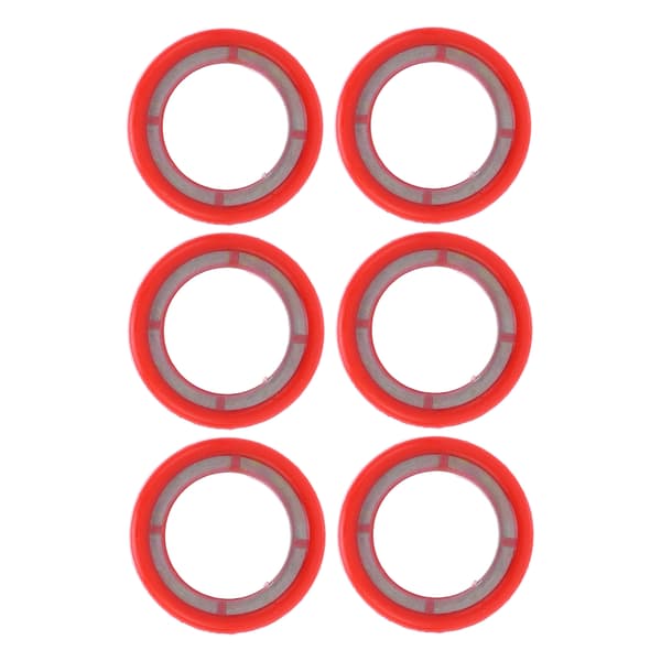 6pcs Gearcase Drain Plug Seal Washer Rubber Coated Stainless Steel 26‑830749 Replacement for Mariner Outboard
