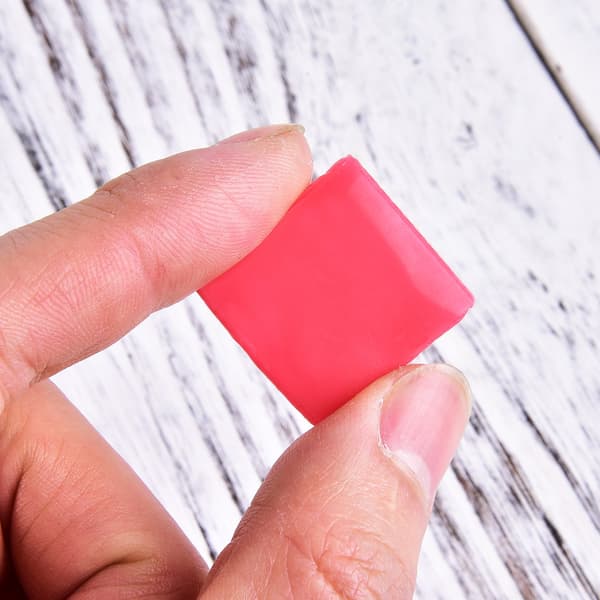 50 kpl punainen 2 x 2 cm timanttimaalaus liimaliima DIY ristipisto