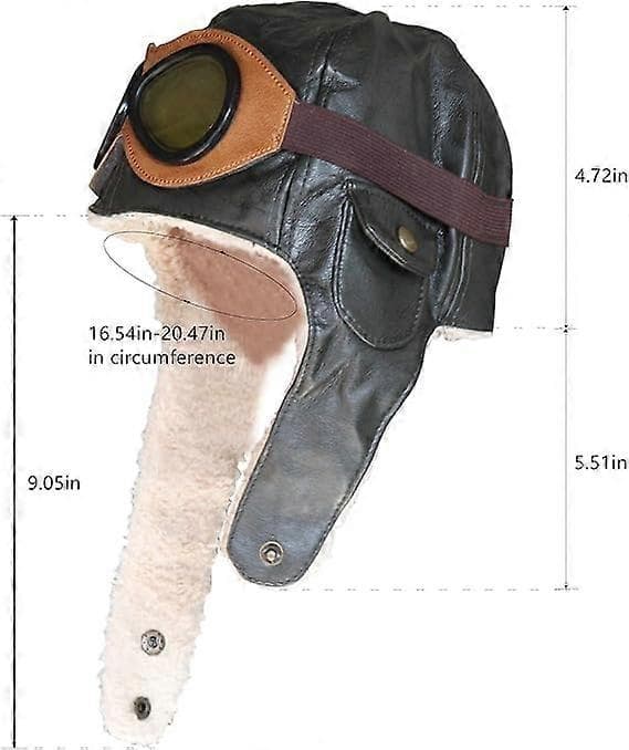 Happy Will Pilot Aviator Fleece Varm Hatt med Øreklaffer for Barn Småbarn