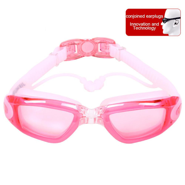 Clear Comfortable Swimming Goggles UV- Anti-Fog Swim Glasses Mirror Adult & Kids