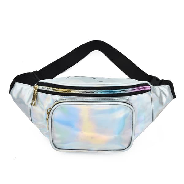Holografisk Effekt Dam Midjeväska Unisex Barn City Wate