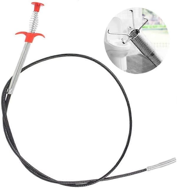 2M Flexible Grip Tool, Extendable Claw Grabber, Snake & Cable Aid, Used For Picking Up Debris, Hair & Drain Cleaner