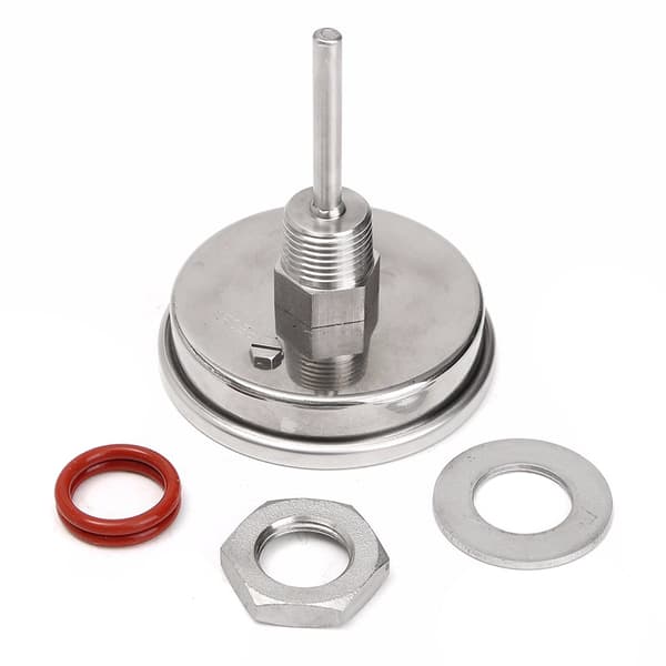 Metal Bar Ølbrygning Termometer 3 Tommer Dobbelt Skala Termometer Kit