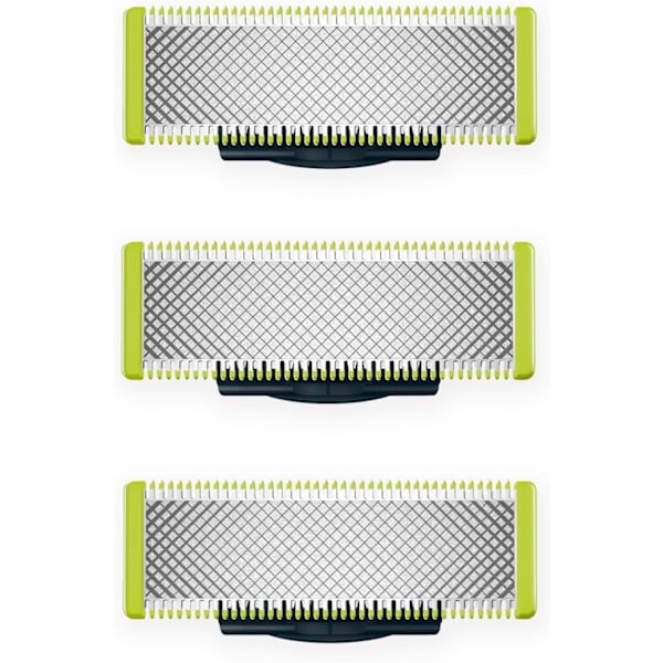 Philips Original Ersättningsblad i Rostfritt Stål Kompatibla Rakapparater (Modell QP250/50) + 3 Pack