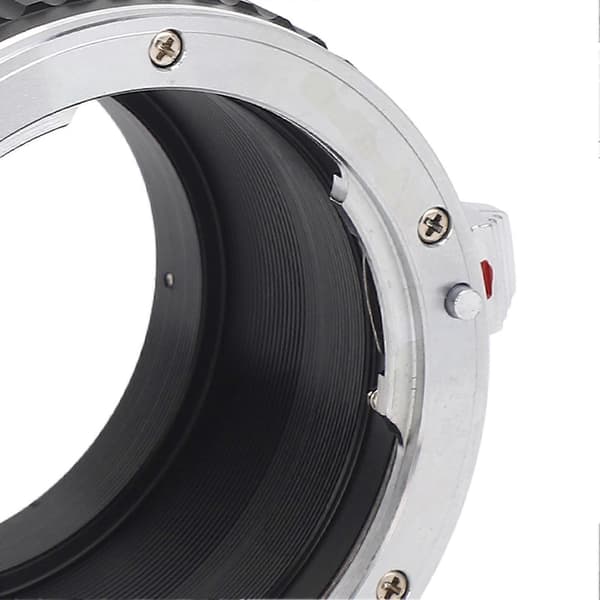Objektivadapterring Høj Præcision Aluminiumslegering Manuel Fokus Objektivadapter til Leica R-fatning Objektiv