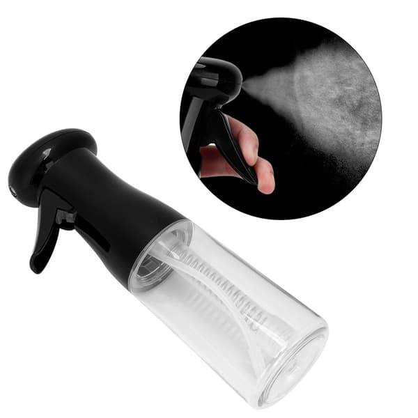 200 ml Hairdressing Spray Bottle Salon Barber Hair Tool Fine Mist Sprayer (Black)