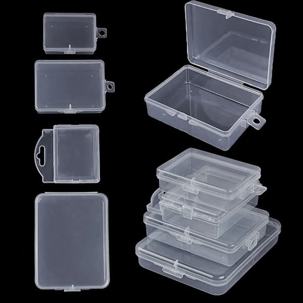 Storage Box Jewelry Beads Container 7.5X5.7X2.9CM 7.5x5.7x2.9cm